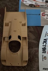 Rare Starter Car Porsche 962 C Victor Super Cup 1987 Resin Kit 1:43 Made France