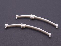Moebius 1965 Chevrolet Chevy II Gasser 1:25 #2324 – PARTS – REAR LEAF SPRINGS