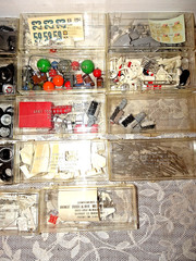 Vintage 1960 Car Model Kit LARGE LOT Wheels Parts 1/25 Scale AMT MPC Mopar