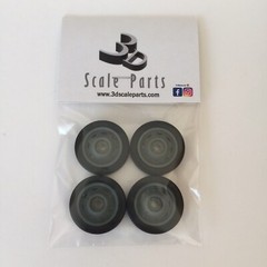1:25 3d Printed “Divco” Style 19″ Wheel And 3D Printed Tire Set. All Same Size.