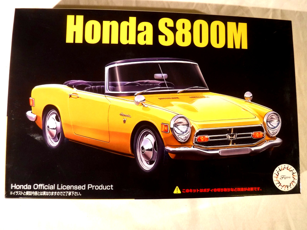 1/24 Fujimi Honda S800M Sports Car / Race Car Rubber Tires # 04764