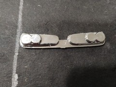 1970 Dodge Coronet Super Bee 1/25 MPc Front Chrome Bumper