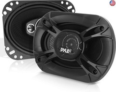 Pyle 3-Way Universal Car Stereo Speakers – 400W 6? x 8? Triaxial Loud Pro Audio