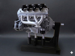 CHEVY Camaro SS L99 6.2 model Engine VROOM VROOM 3D PRINTED MODEL ENGINE
