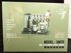 TECHING DM115 Mini Diesel Four-cylinder Mechanical Metal Engine KIT Model NIB