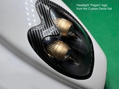 POCHER 1/8 PAGANI UTOPIA CUSTOM DECAL SET