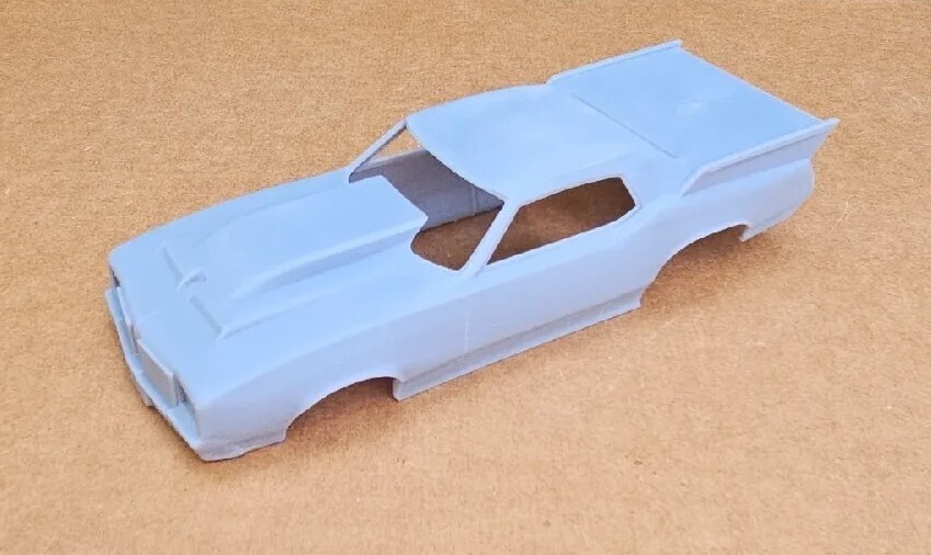 ABS-LIKE RESIN 3D PRINTED 1/25 1972 OLDS CULASS OUTLAW STREET PRO MOD BODY