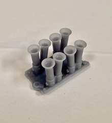 1:10 SSD 3d Printed SLA resin Hilborn-Enderle intake manifold