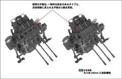Pit-Road G47 Type 96 Triple AA Gun Model Kit 1/35