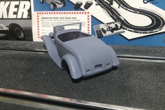 3D Resin Body Print in 1/32 scale of a 1932 Ford Cabriolet Hot Rod