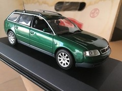 1/43 MINICHAMPS Audi A6 2.8. Avant, green met. rare, mint,++ !
