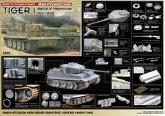 1/35 German TIGER I “Otto Carius Battle of Malonovka” ~ Dragon #6888 +bonus