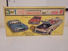 *Rare / Vintage* AMT 1960 Chevy Corvette Convertible Model Car Box #149