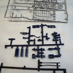 MPC Class Action Monte Carlo Vintage Blue Model Kit Missing Pieces For Parts