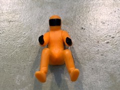 Formula racing mclaren #4 jw/4 pitmen 1/43 scale new RARE BY BURAGO