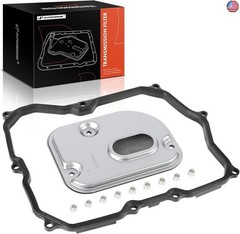 A-Premium Automatic Transmission Fluid Filter with Pan Gasket, Compatible with