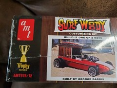 AMT Surf Woody George Barris 1/25 Scale Model Kit New Sealed Box