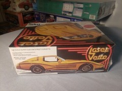 Vintage MPC BIG 1/20 LASER VETTE 1-0743 NEW OLD STOCK FACTORY SEALED 1979 MINTY