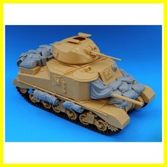 1/35 Scale Die-Cast Resin Model Assembled Kit M-3 Grant Tank Accessories Set …