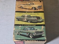 RARE ORG 1/25 AMT ’59 EL CAMINO CUSTOMIZING KIT STEERABLE WHEELS COMPLETE 60s