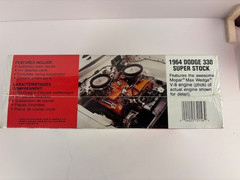 Vintage Lindberg “Color Me Gone” 1964 Dodge 330 Super Stock Model Kit sealed BX