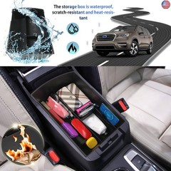 SHAOHAO for 2025 2026 Subaru Ascent Center Console Organizer for 2019-2026