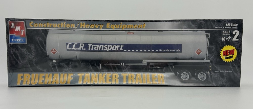 NEW SEALED VTG AMT ERTL FREUHAUF TANKER TRAILER CCR TRANSPORT Model Kit #31552