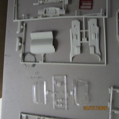 MPC/AMT model car 1/25 scale junkyard for parts only