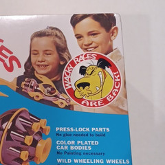 Wacky Races Mean Machine MPC Snap Kit Model 1:25 Figures Dick Dastardly Muttley