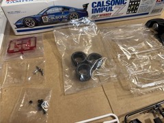 1:24 Tamiya Calsonic Impul Z Tamiya 24280 – 1/24 #280 – MISSING WHEEL