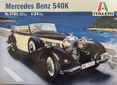 Italeri 3701 Mercedes-Benz 540K Parts Kit Bash Clear Rear Window #75E