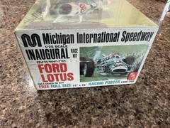 AMT 1:25 SCALE FORD LOTUS ORIGINAL FACTORY SEALED KIT! CIRCA 1968!! VMCP!