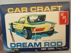 1964 AMT Car Craft Dream Rod New 1/25 With Stand Bill Cushenbery “Awesome”