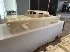 MODELHAUS RESIN 1960 PLYMOUTH SAVOY 4 DOOR SEDAN RESIN KIT! CIRCA 2000’s! VMCP!