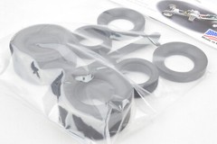 Atlantis 1:16 Funny Car Rubber Tire Set – For Atlantis & Revell Kits 1012