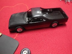 Vintage MPC 1:25 1986 Chevrolet El Camino built model kit junkyard parts