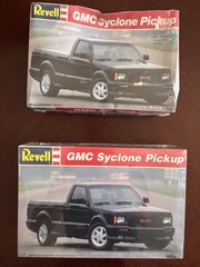 Revell ’91 GMC Syclone models #7435. Set of 2 pieces. Factory Sealed, unopened.