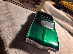 AMT 1967 Chevrolet SS 427 Convertible 1:25 Pre-Built Custom Green/Black