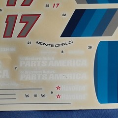 NASCAR 🌟 Decals Western Auto Chevy 1:25 Scale 1000s Model Car Parts 4 Sale AMT