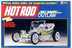 Revell 7109 Ed “Big Daddy” Roth’s Outlaw Parts Kit Bash Chrome Exhaust Pipes
