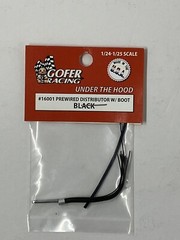 Gofer Racing Decals 16001 1/24 Prewired Distributor with Boot – Black Plug Wires