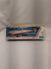 Ertl 1/25 Vintage Great Dane Extendable Heavy Duty Flatbed Trailer 8009 Open Box