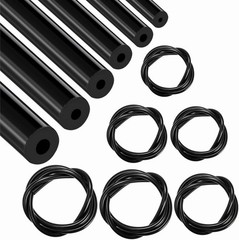1/8″ 5/32″ 3/16″ 1/4″ 5/16″ 3/8″ Automotive Silicone Vacuum Tubing Hose Kit For