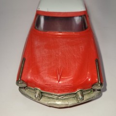 *RARE Jo- Han 2-TONE RED/WHITE! “1956 DESOTO HARDTOP” PROMO MODEL CAR 2942B53