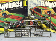 AMT 1969 CAMARO “FUNNY HUGGER II” FUNNY CAR KIT#T384 1/25 ORIGINAL CHROME TREE