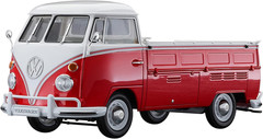 Hasegawa 20556 1:24 Red/White Volkswagen Type 2 Pic-up Truck Plastic Model Kit