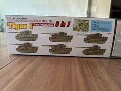 Dragon 6406 Tiger I Late Production Ausf.E 3in1 1:35 Plastic Model
