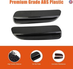 ABS Car Front Hood Vents fits Exterior Decoration Accessories Compatible with