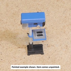 1/24-1/25 Scale Floor Drill Press Kit for Model Car Shop, Garage, Diorama