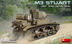 MiniArt 1/35 35425 WWII US M3 Stuart Light Tank (Initial Prod.)